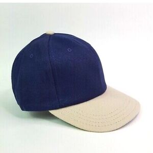 Blue and Cream Baseball Cap